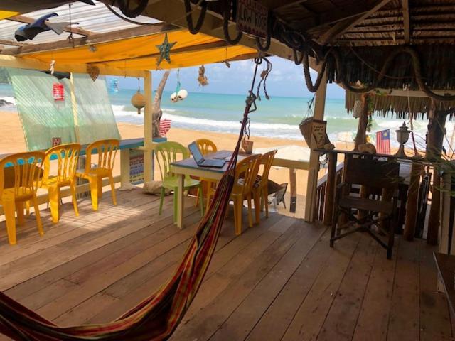 Kampong Juara Beach Shack Chalet - Garden View Aframe Big Unit מראה חיצוני תמונה