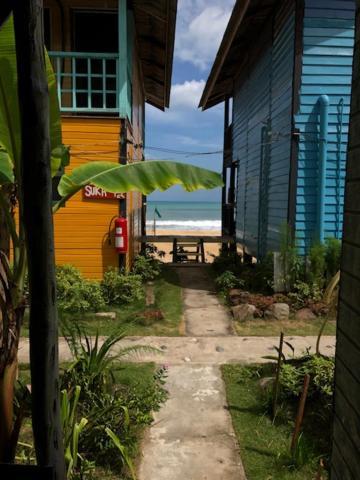 Kampong Juara Beach Shack Chalet - Garden View Aframe Big Unit מראה חיצוני תמונה